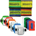 brazaletes y porta carnet